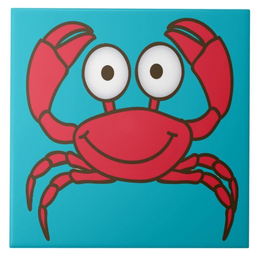 Love Crab Tegeltje (Voorkant)