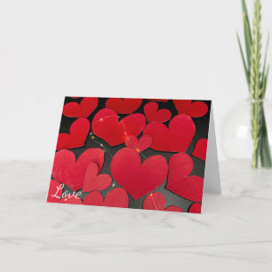 Love Craft Hartjes  Kaart