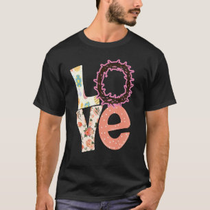 Love Crown of Thorn Inspirerend Spiritueel Religi T-shirt