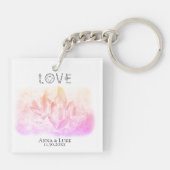 *~* "LOVE" Crystals Events SWAG Weddings Sleutelhanger (Achterkant)