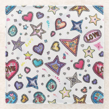 Love & Crystals | Photo Coaster