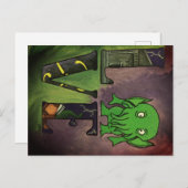 Love Cthulhu briefkaart (Voorkant / Achterkant)