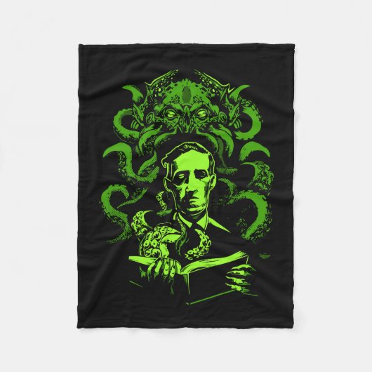 Love Cthulhu Fleece Deken (Voorkant)