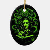 Love Cthulhu Keramisch Ornament (Voorkant)