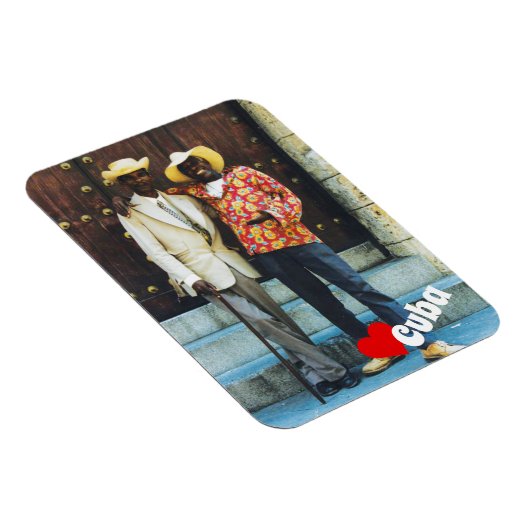 Love Cuba, Cuban Men Magneet (Rechterzijde)