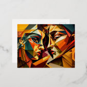 Love Cuism Folie Feestdagen Briefkaart (Voorkant / Achterkant)