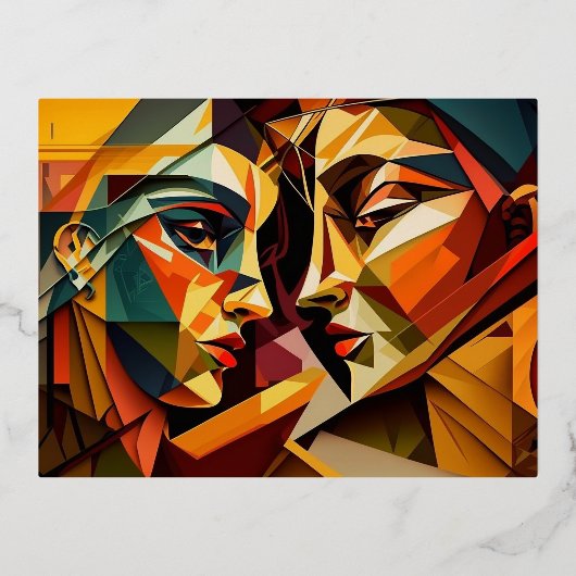 Love Cuism Folie Feestdagen Briefkaart (Voorkant)