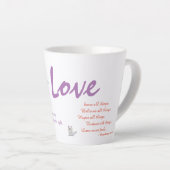 Love Cup Latte Mok (Rechterhoek)