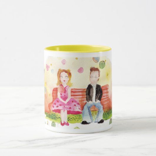 Love cup mok (Midden)