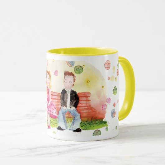 Love cup mok (Voorkant rechts)