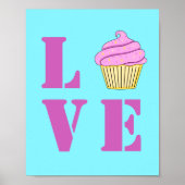 Love Cupcake Poster (Voorkant)