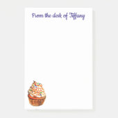 Love Cupcakes met Sprinkles - Bakkerij Cupcake Post-it® Notes (Voorkant)