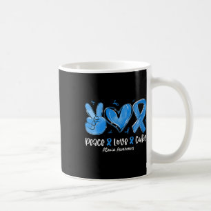 Love Cure Blue Ribbon Ataxie Bewustzijn Koffiemok