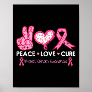 Love Cure Borstkanker Bewustzijn Fight Survivor Poster