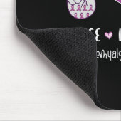 Love Cure Fibromyalgie Bewustzijn Mannen Vrouwen K Muismat (Hoek)