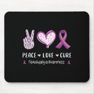 Love Cure Fibromyalgie Bewustzijn Mannen Vrouwen K Muismat