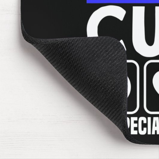 Love Cure Support Alopecia Awareness Ribbon 1 Muismat (Hoek)