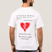 Love Cures People T-shirt (Achterkant)