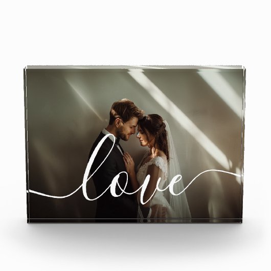 'Love' Custom paar foto (Voorkant)