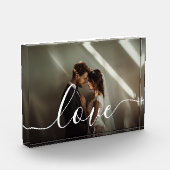 'Love' Custom paar foto (Links)