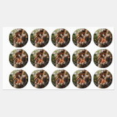 'Love' Custom paar foto Labels (Vel)