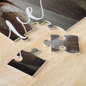 'Love' Custom paar foto Legpuzzel (Zijkant)