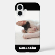 LOVE Custom Photo Modern Elegant Black and White