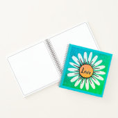 LOVE Cute Daisy Flower Notitieboek (Binnen)
