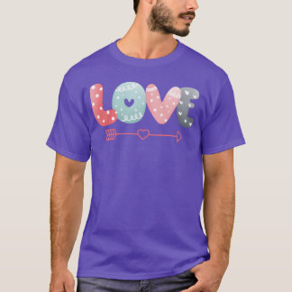 love cute family t-shirt