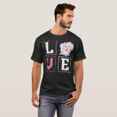 Love Cute Hamster T-shirt (Voorkant volledig)