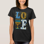 Love Cute Hanukkah Leopard Menorah Pajama Matching T-shirt<br><div class="desc">Liefde Schattige Chanoeka Leopard Menorah Pajama Bijpassende Familie</div>