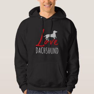 Love Dachshund Favorite Dogs Dachshund Lover Hoodie