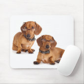 Love Dachshund Puppy Dog Mousepad Muismat (Met muis)