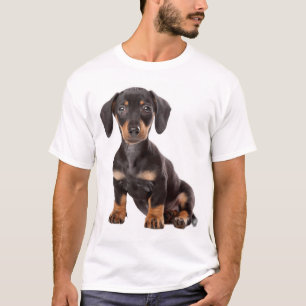 Love Dachshund Puppy Dog Tee Shirt