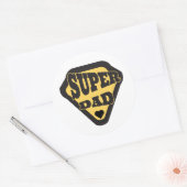 Love Dad - Family Love Ronde Sticker (Envelop)