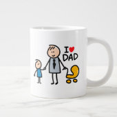 Love Dad Grote Koffiekop (Rechts)