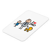 Love Dad Magneet (Linkerzijde)