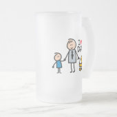 Love Dad Matglas Bierpul (Voorkant rechts)