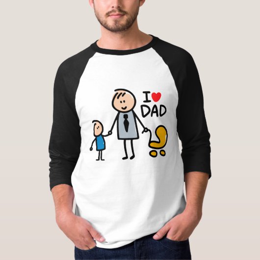 Love Dad T-shirt (Voorkant)