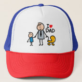 Love Dad Trucker Pet (Voorkant)