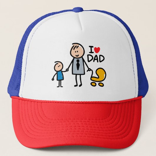 Love Dad Trucker Pet (Voorkant)