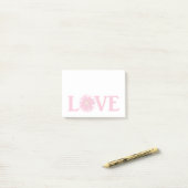 Love Dahlia Post-it® Notes (Op bureau)