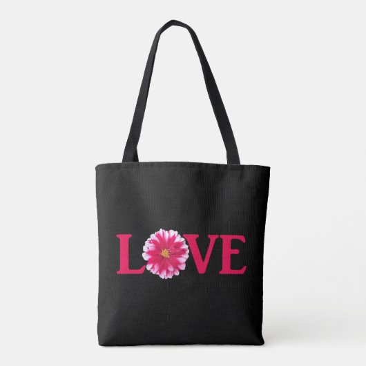 Love Dahlia Tote Bag (Achterkant)