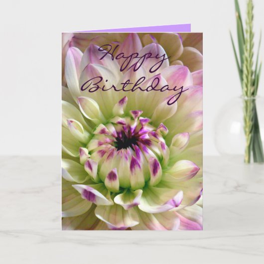 Love-Dahlias Flora_ Kaart (Voorkant)