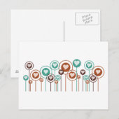 Love Daisies Briefkaart (Voorkant / Achterkant)