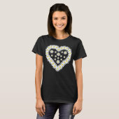 Love Daisy Flowers T-shirt (Voorkant volledig)