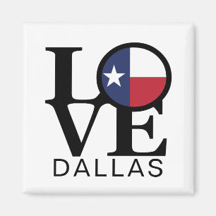 LOVE Dallas Magneet