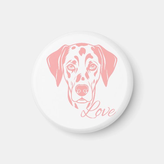 Love Dalmata Magneet (Voorkant)