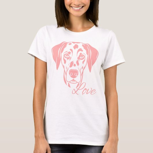 Love Dalmata T-shirt (Voorkant)