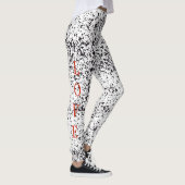 Love Dalmatian Black Spoted Leggings (Rechts)